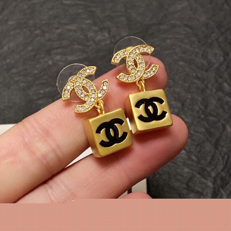 Ch*el earrings